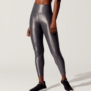 CARBON38 Leggings Tights in Silver NWT